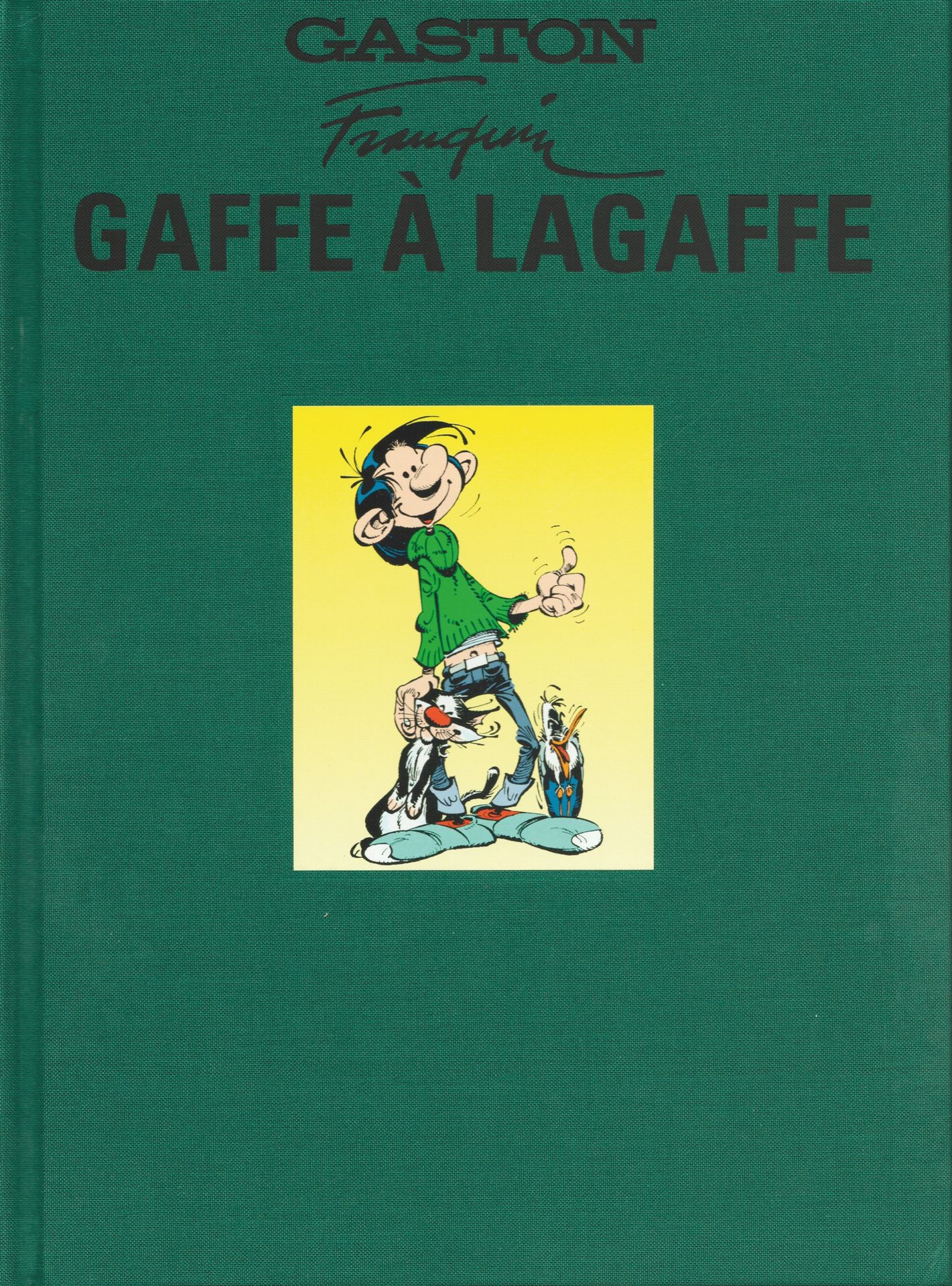 FRANQUIN Gaston. Volume 15: Gaffe à Lagaffe. Tirage de tête 800 ex. N°/S. Avec s&hellip;