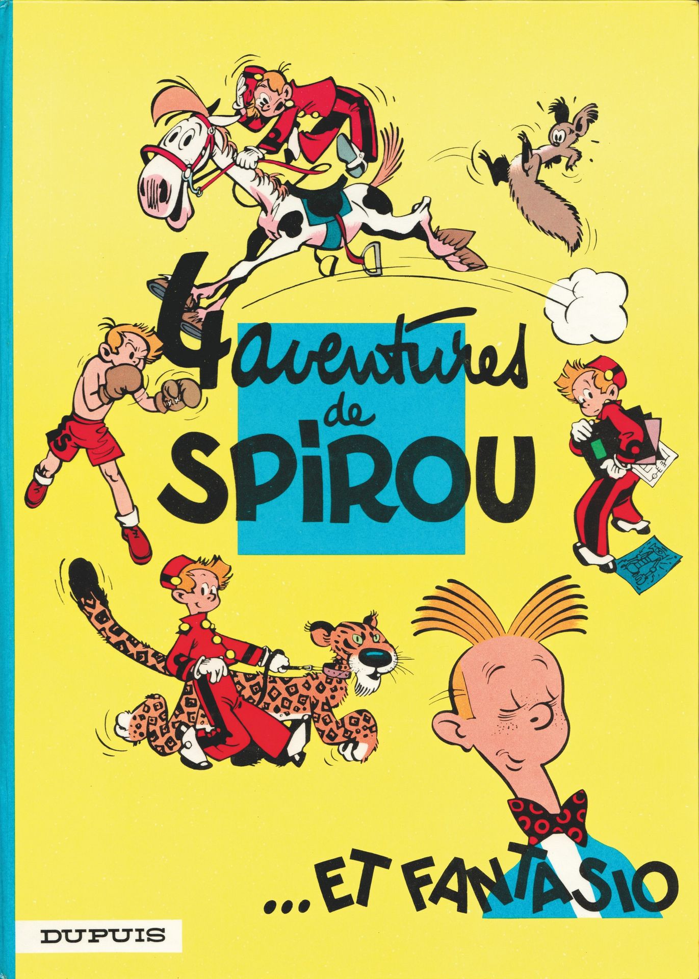 FRANQUIN Spirou et Fantasio. Volume 1: 4 aventures de Spirou. Edition de 1966 (D&hellip;
