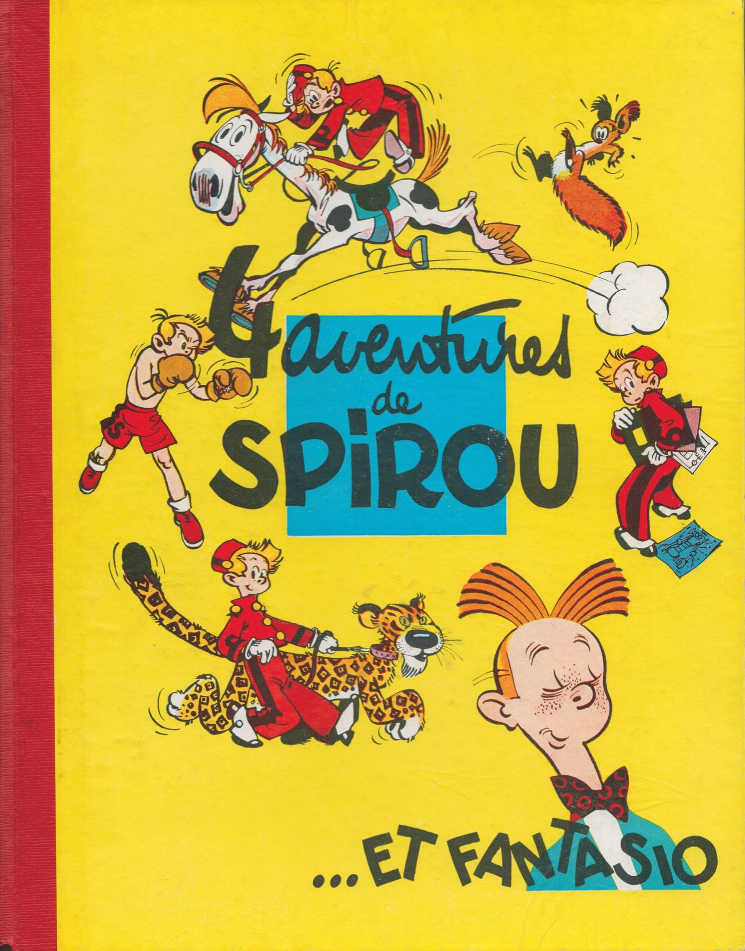 FRANQUIN Spirou et Fantasio. Volume 1: 4 aventures de Spirou. Edition de 1955 (D&hellip;
