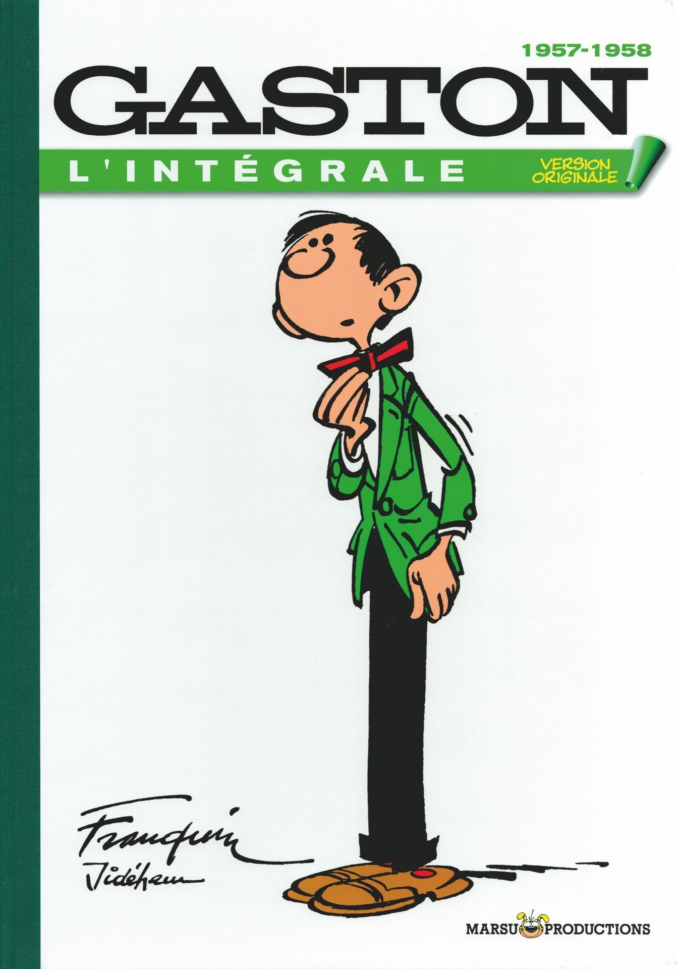 FRANQUIN Gaston. Intégrale Version Originale 1: 1957- 1958. Tirage 20 ex. EA num&hellip;