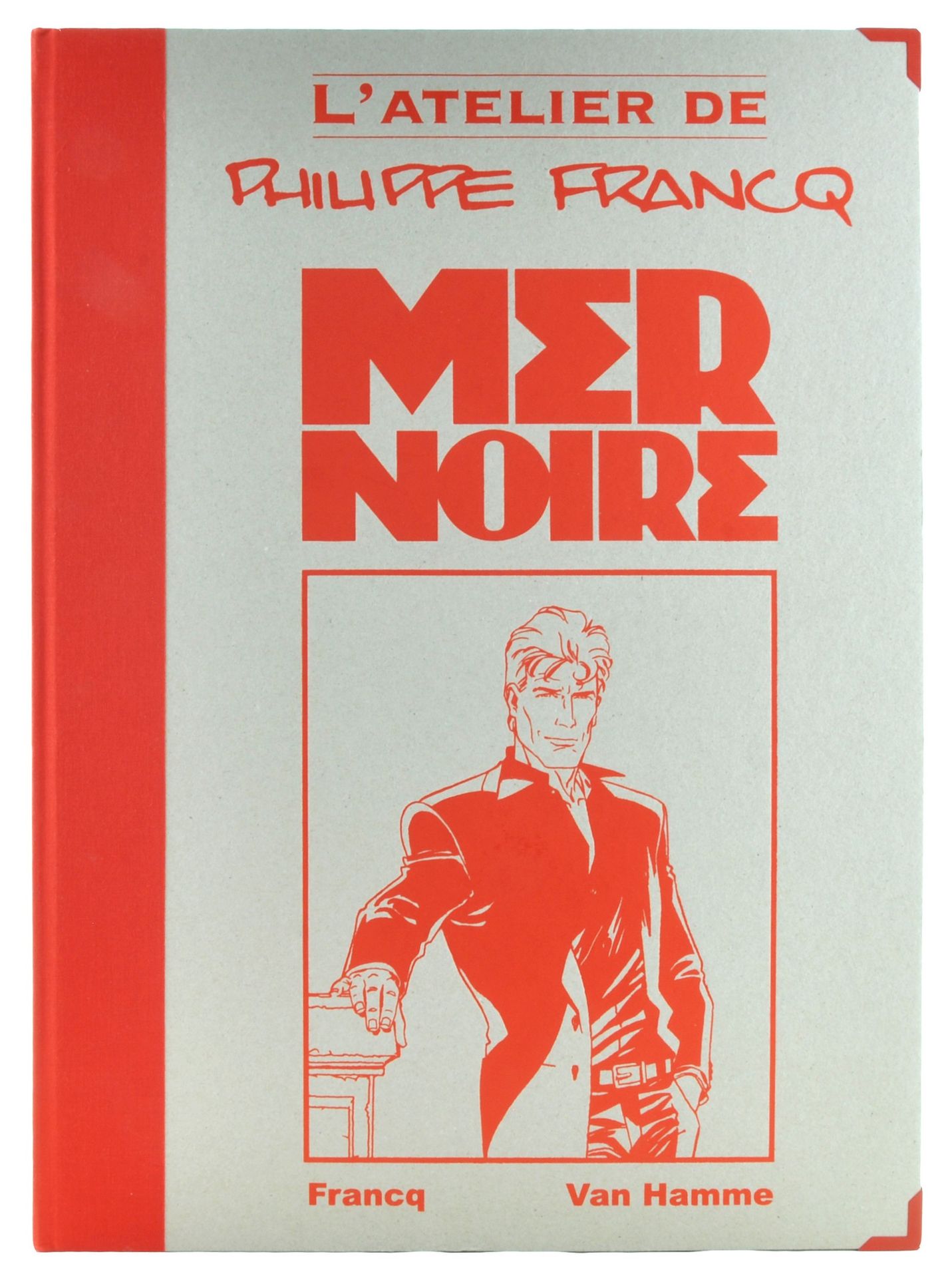 FRANCQ L'Atelier de Philippe Francq.第一版150份，N°/S。布质封底，封面上用烫金印刷的未发表的图画。Rêves de B&hellip;