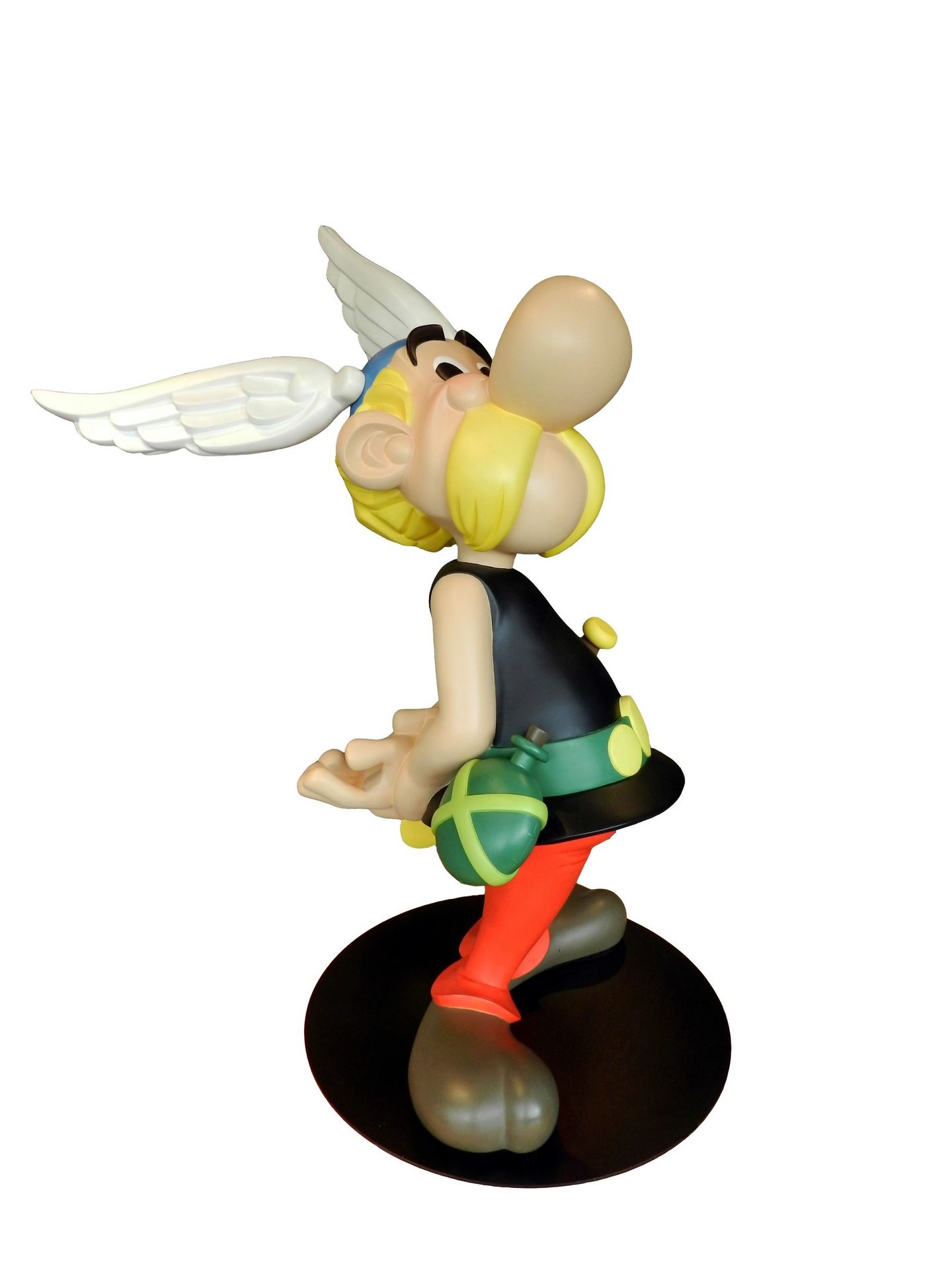 UDERZO Asterix. Creado por Leblon-Delienne (2001). Estatua de Astérix, 100 cm. R&hellip;