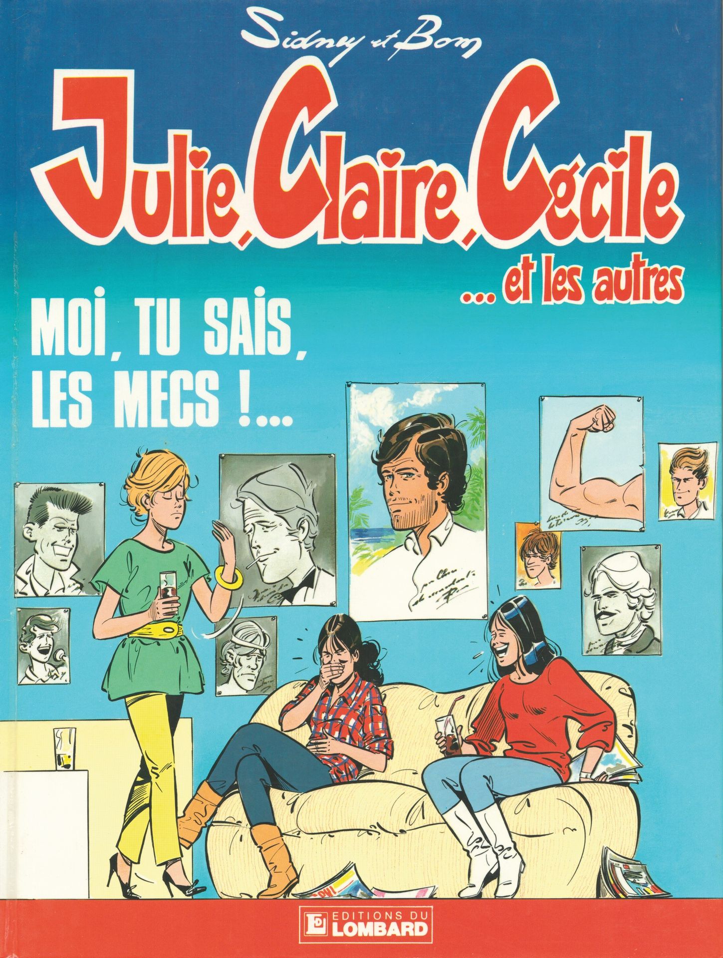 SYDNEY Julie, Claire, Cécile. Stapel der Bände 1 bis 24. Alle sind in Eo, außer &hellip;