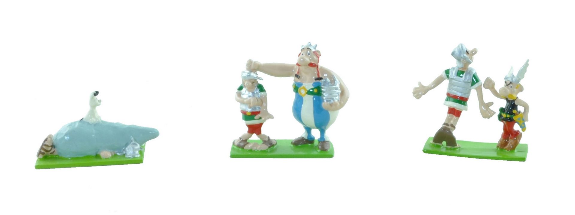 UDERZO Asterix. Creaciones Pixi (1998). Conjunto de 3 figuras, serie Mini. Astér&hellip;