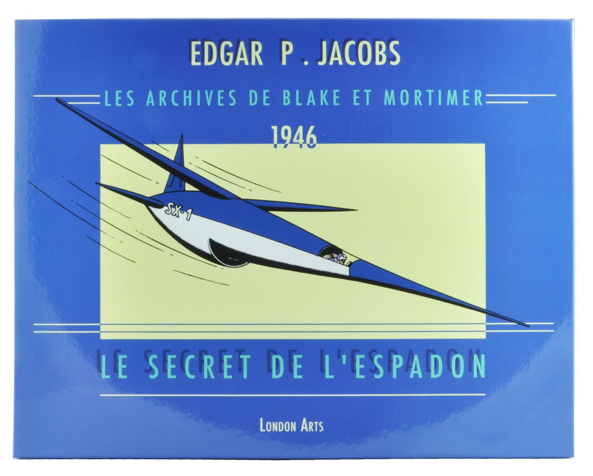 JACOBS 布莱克和莫蒂默。作品集 《布莱克和莫蒂默档案》，《剑鱼的秘密》。600份编号版。包含25个板块，一个草图信封和一个辅助板块。伦敦艺术，2006年。&hellip;