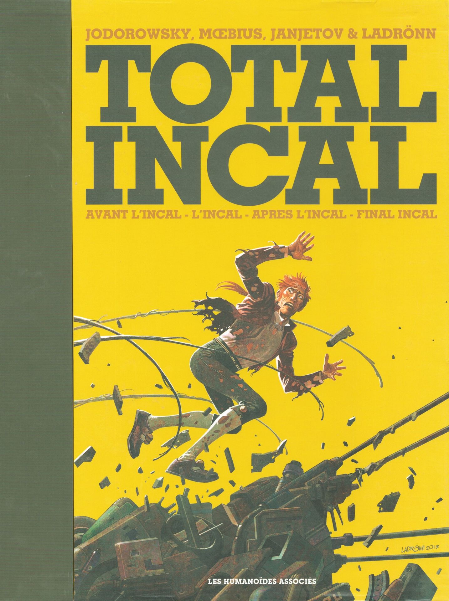 MOEBIUS L’Incal. Coffret collector Total Incal regroupant Avant l’Incal, L’Incal&hellip;