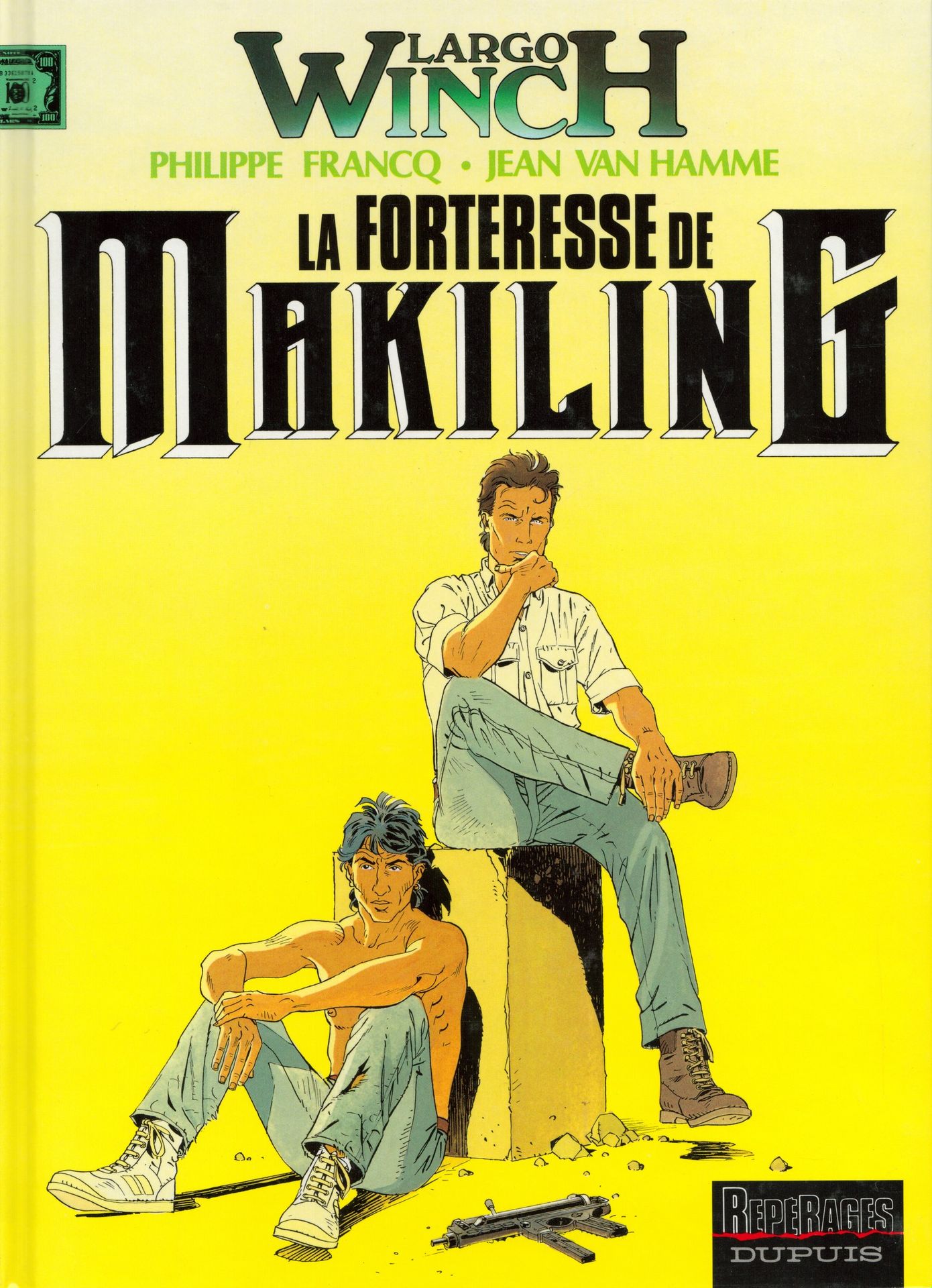 FRANCQ 国家的邮票。Largo Winch，第7卷。1996年的Eo，盖有 "Les timbrés de la Nation "的印章，并有邮票。由Fr&hellip;