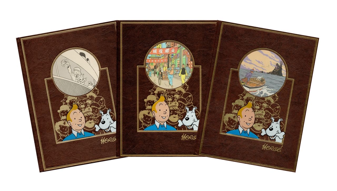 Hergé Set of the 13 volumes of the collection L'oeuvre intégrale d'Hergé, publis&hellip;