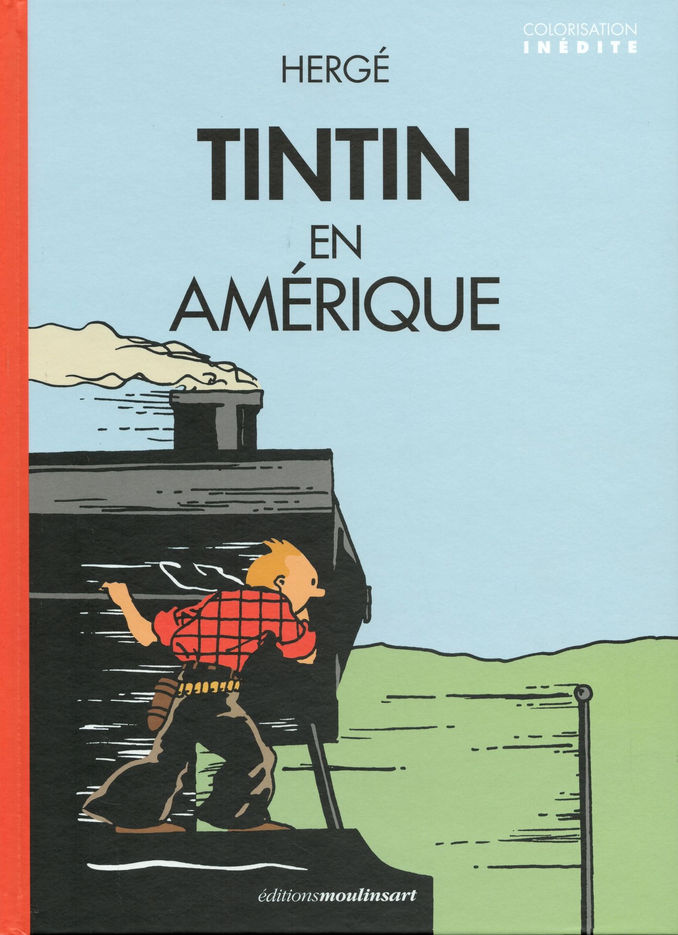 Hergé Tintin. En Amérique. Version de 1932 colorisée. Tirage 750 ex. Numérotés p&hellip;