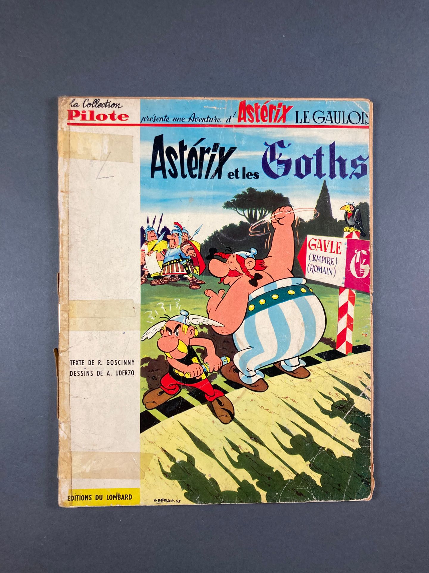 Uderzo A. - Astérix Und die Goten, Taschenbuch, belgische EO, 1963, von Lombard.&hellip;