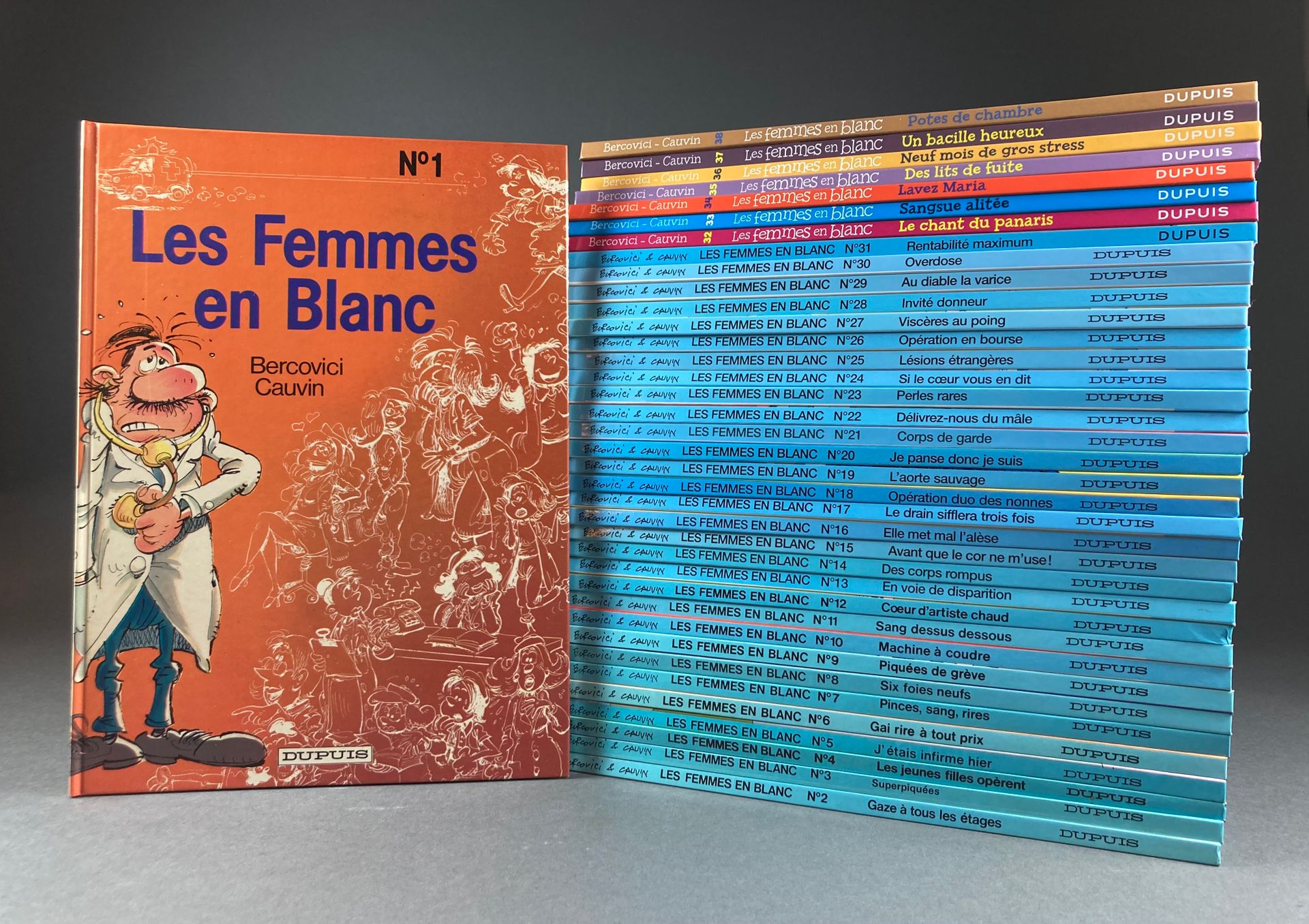 Bercovici - Femmes en blanc (Les) Bände 1 bis 38, von Femmes en blanc (1986) bis&hellip;