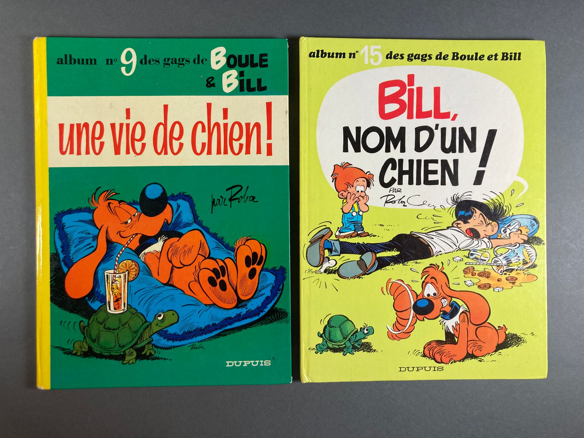 Roba - Boule et Bill A Dog's Life, 9, EO; Bill, for crying out loud, 15, EO; BE+&hellip;
