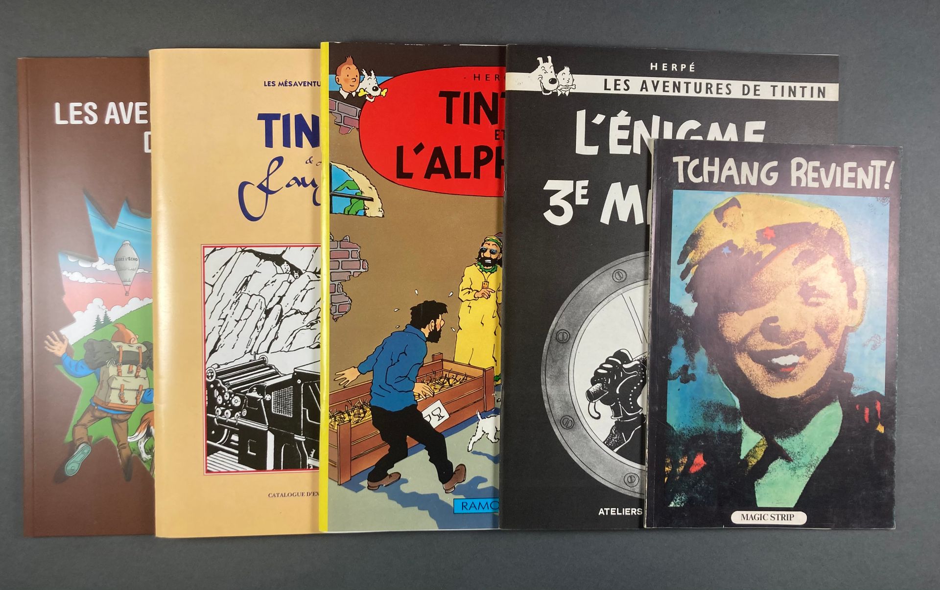 Hergé - Tintin & Tchang revient!, TL num. 1000 ex., paperback, 1981, at Magic-St&hellip;