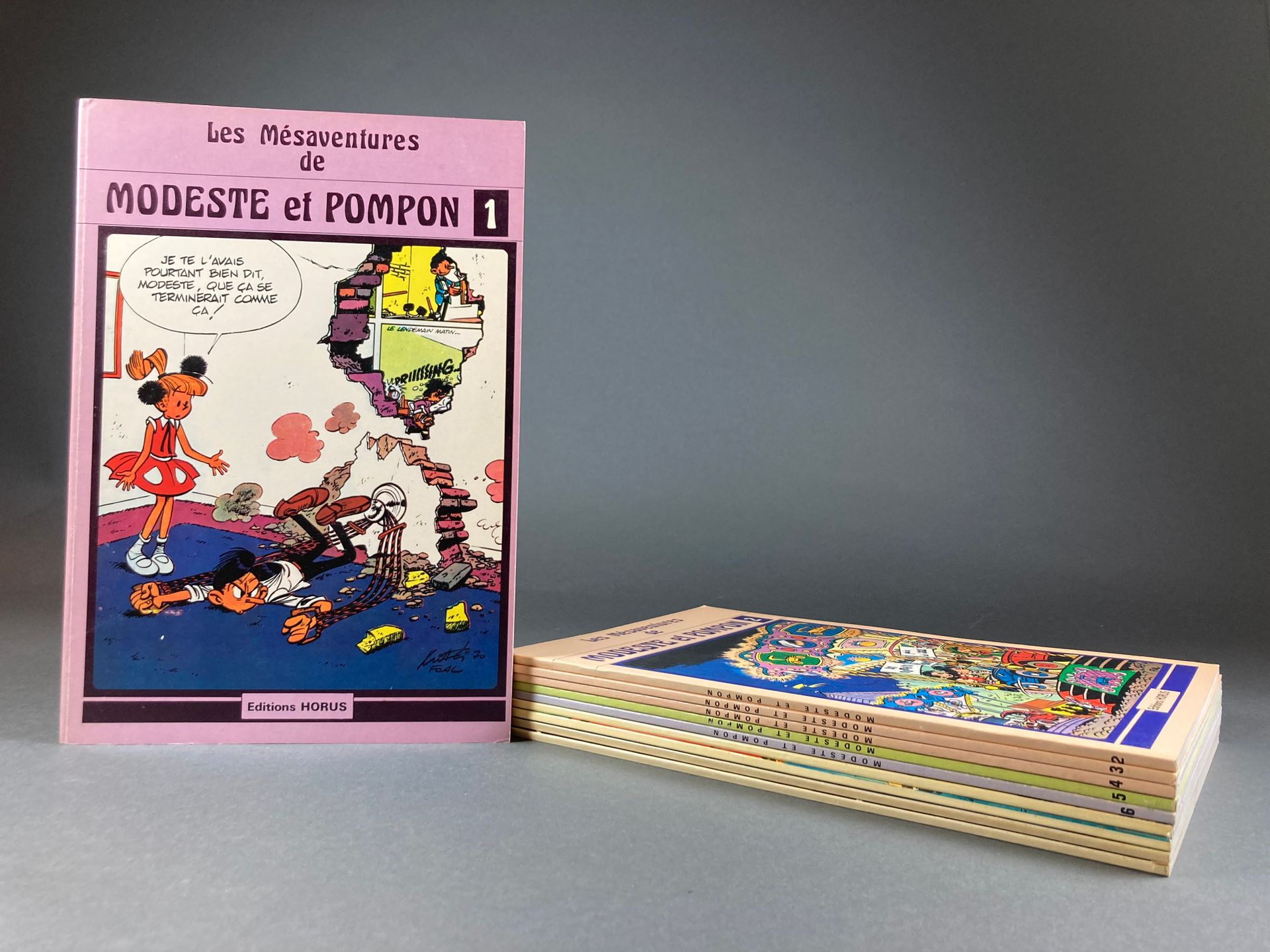 Mittéï & - Modeste et Pompon & Serie completa, volúmenes 1 a 6 Les mésaventures &hellip;