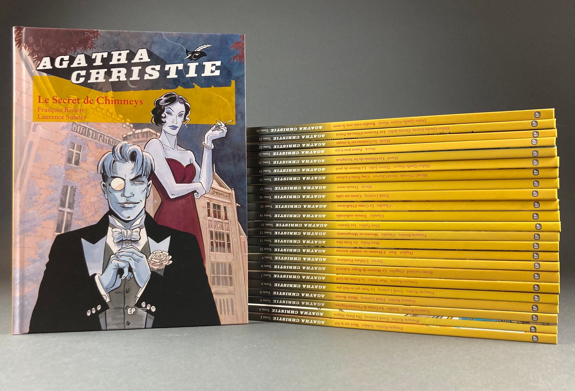 Collectif - Agatha Christie 阿加莎-克里斯蒂全集》，不同作者，第1至24卷，从《烟囱的秘密》（2002年）到《与死亡的约会》（201&hellip;