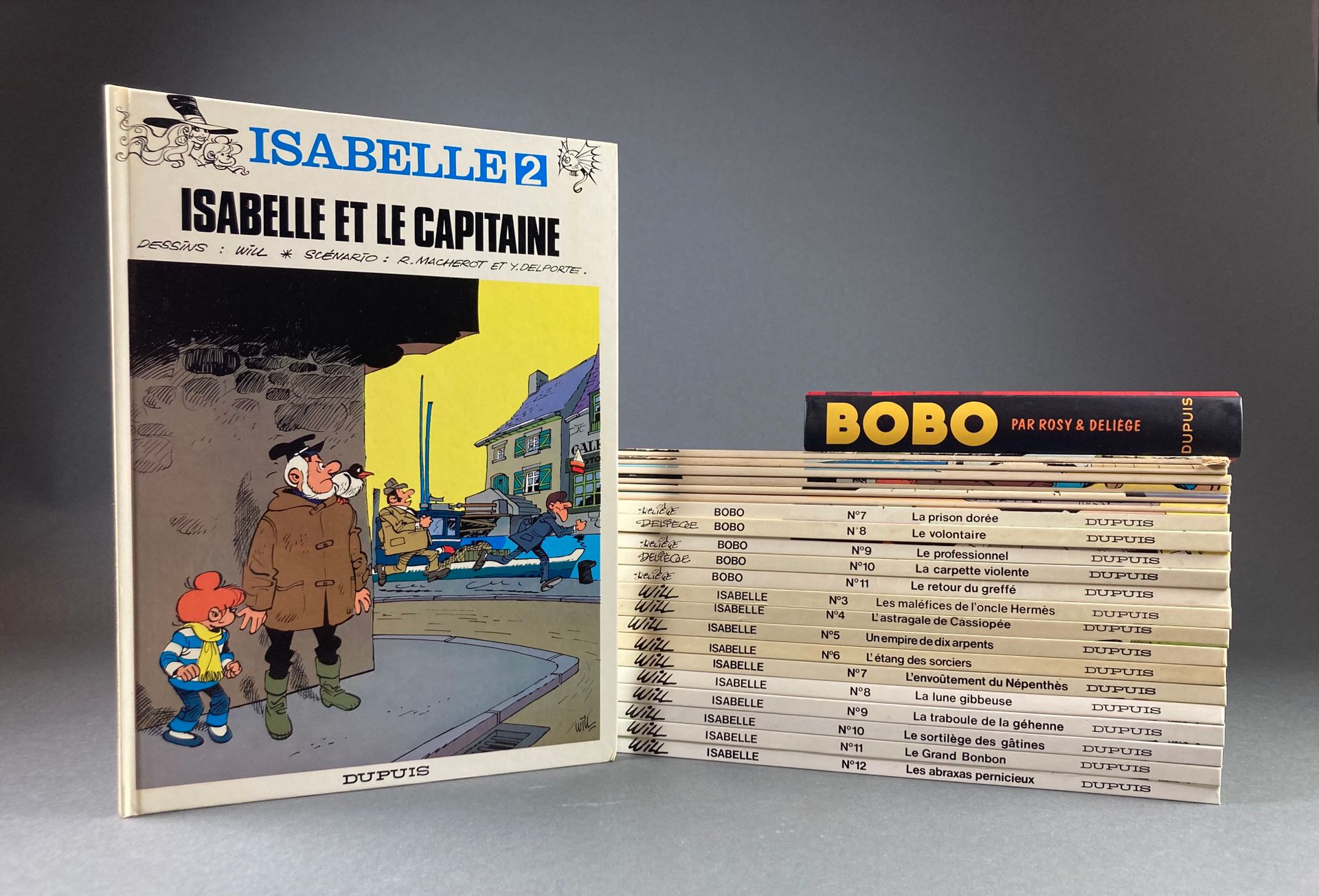 Will & - Isabelle & 第2至12卷，从Maléfices de l'oncle Hermès (1978)到Abraxas pernicieu&hellip;