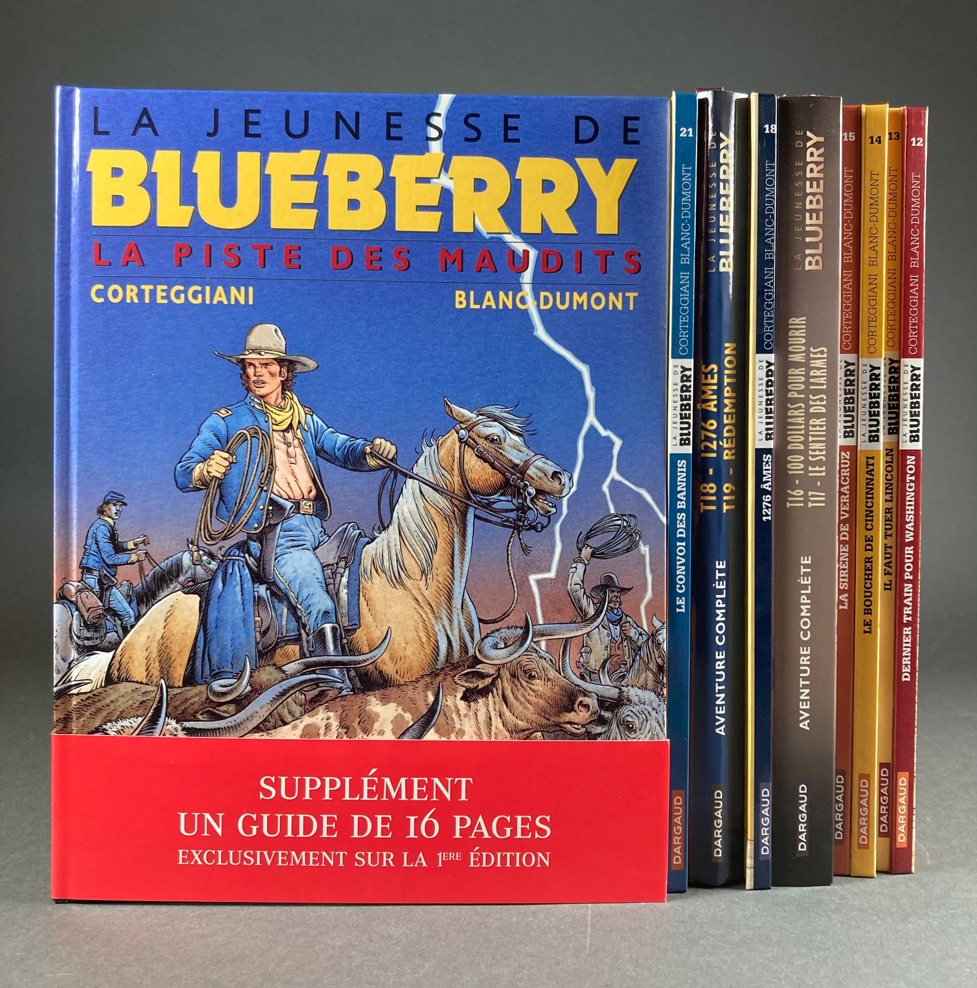 Blanc-Dumont - Blueberry (Jeunesse) Volumi da 11 a 21, tranne il 20, da La piste&hellip;