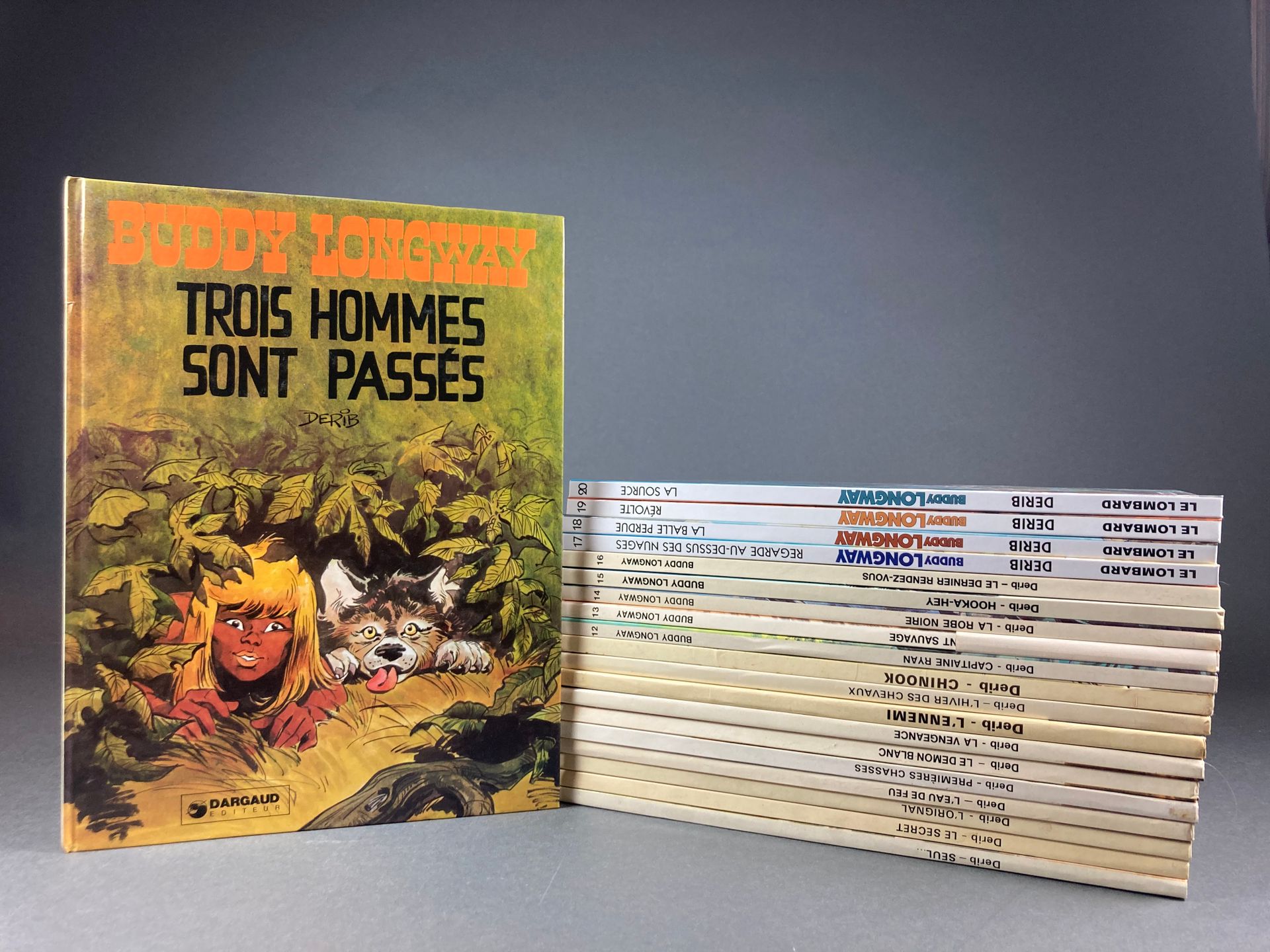 Derib - Buddy Longway Serie completa, volúmenes 1 a 20, desde Chinook (1974) has&hellip;