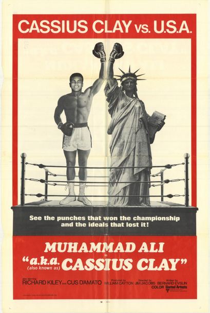 Null CASSIUS CLAY VS USA
Jim Jacobs. 1970. Non signée. 69 x 104 cm (1 sheet). Af&hellip;