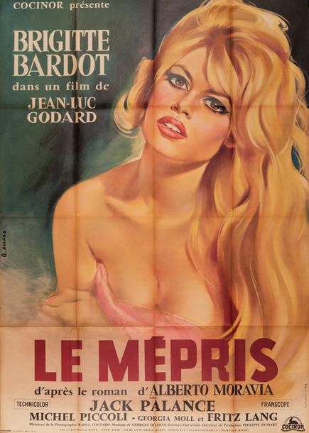 Null LE MEPRIS
Jean-Luc Godard. 1963. Gilbert Allard. 120 x 160 cm. Affiche fran&hellip;