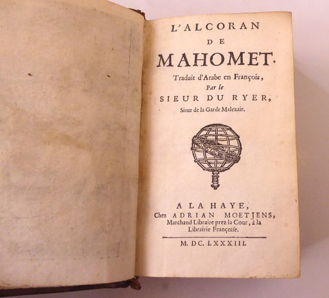Null L'Alcoran de Mahomet traduit d'Arabe en François.La Haye. Chez Adrian Moetj&hellip;