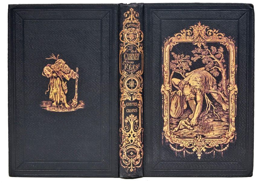BATISSIER, Louis 
Le Nouveau Cabinet des fées, contes choisis, précédés d'une no&hellip;