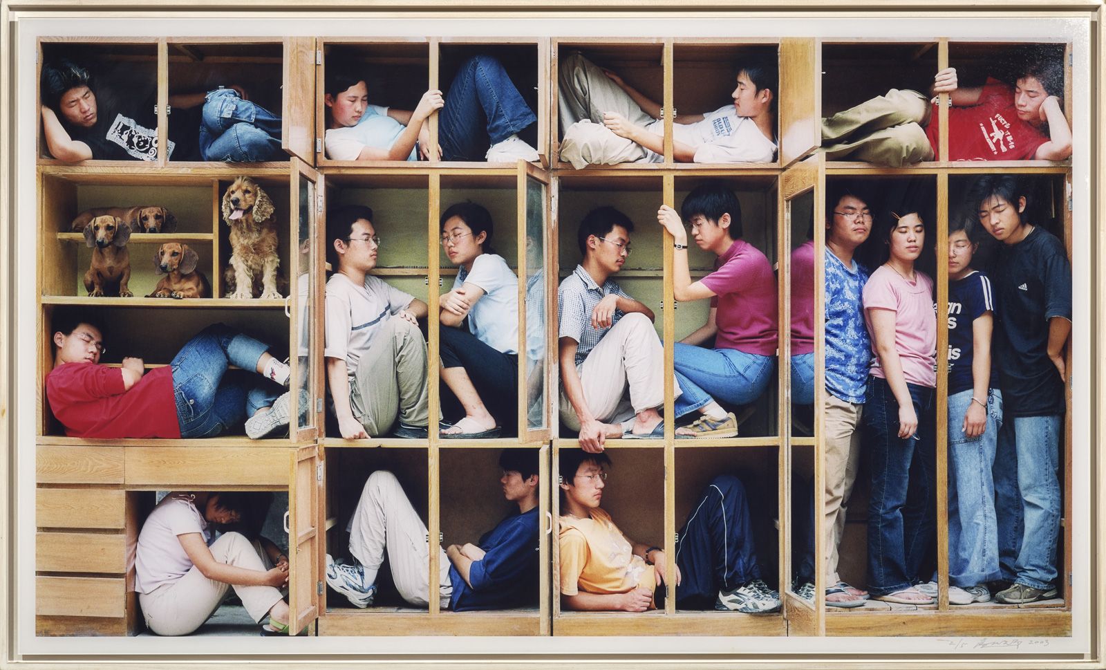 GAO BROTHERS 
Sense of space, 2003 

C-Print print numbered 2/5, dated 2003 and &hellip;