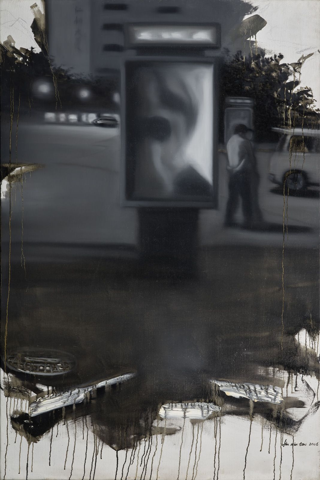 LIU XINTAO (1968) 
2006年N°19系列散场夜。

布面油画，右下角有签名并注明日期2006年

150 x 100厘米





刘新涛（&hellip;