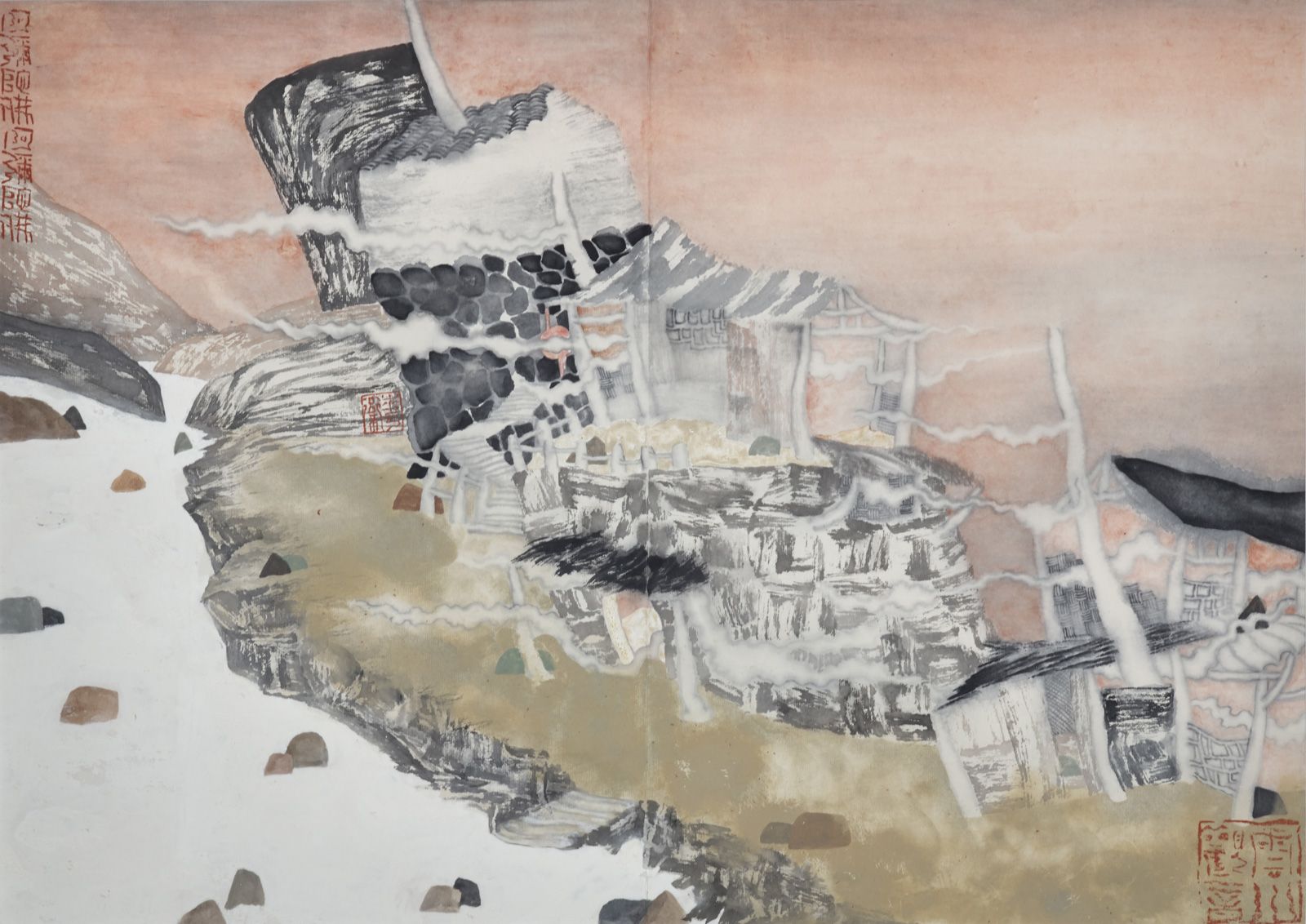 GUO Huawei (1983) The River of Serenity, 2007
Ink and acrylic on rice paper, art&hellip;