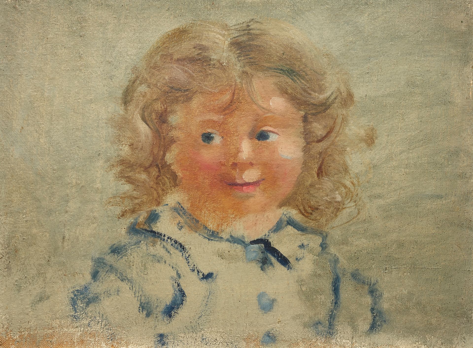 André DERAIN (1880-1954) 


鲍比，据推测是艺术家儿子的肖像，约1942年



布面油画，背面有旧标签 "Atelier Derai&hellip;