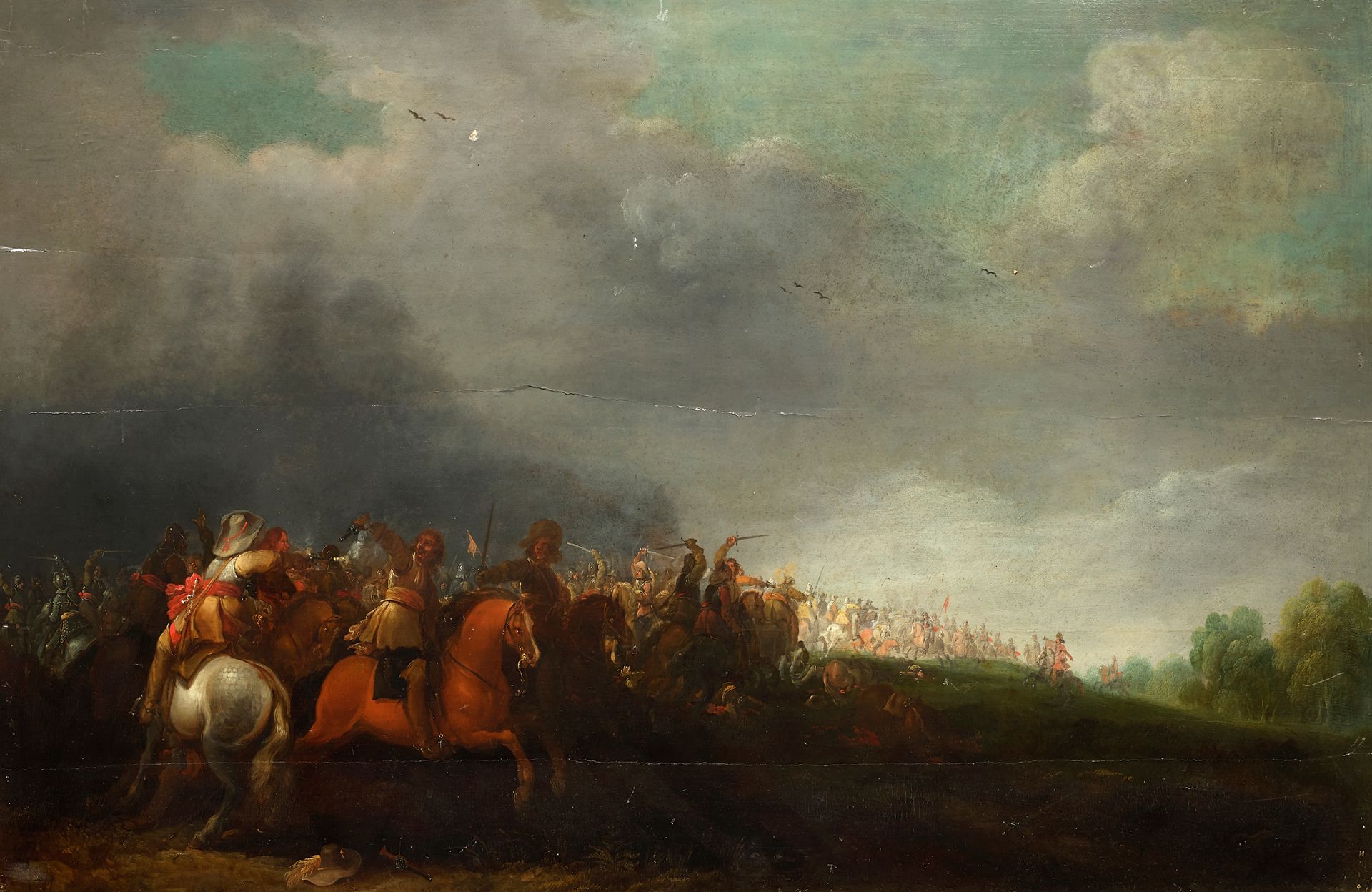 Pieter MEULENER (Anvers 1602 – 1654) 


Scena di battaglia



Pannello, tre tavo&hellip;