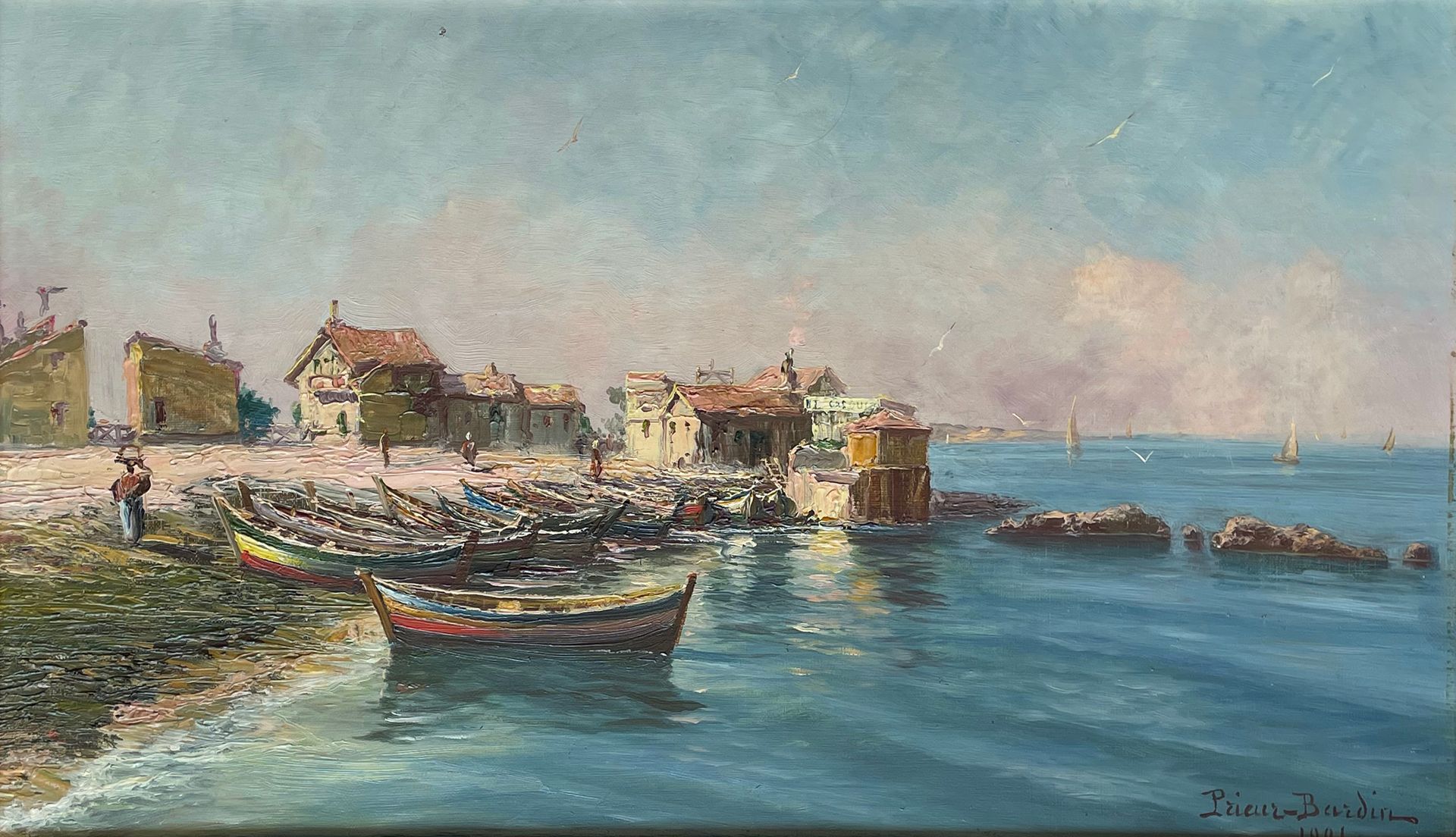 François Léon PRIEUR-BARDIN (1870-1939) 


The Red Point of Marseille, 1901



O&hellip;