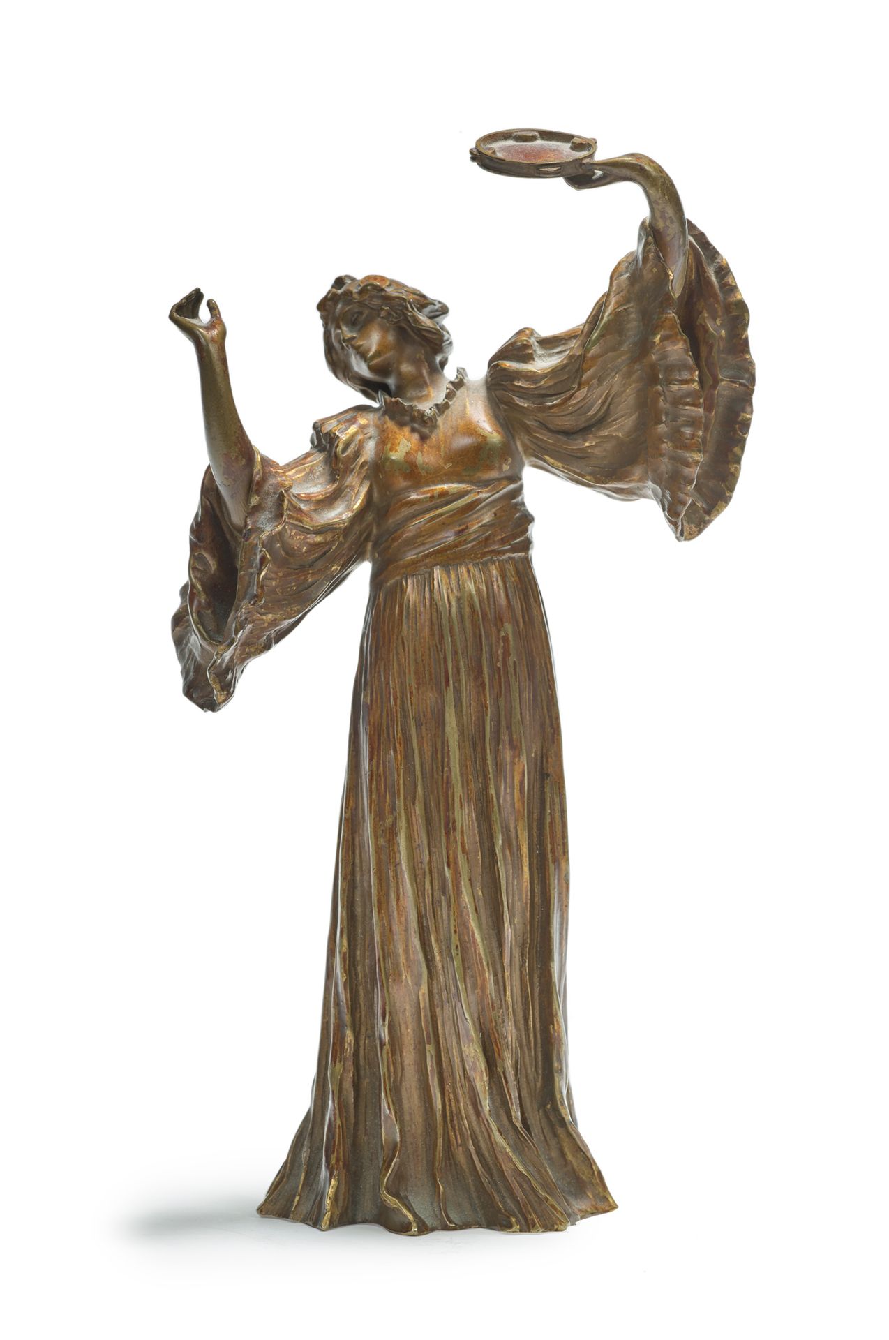 AGATHON LEONARD (1841-1923) 


Danseuse au tambourin



Epreuve en bronze doré

&hellip;