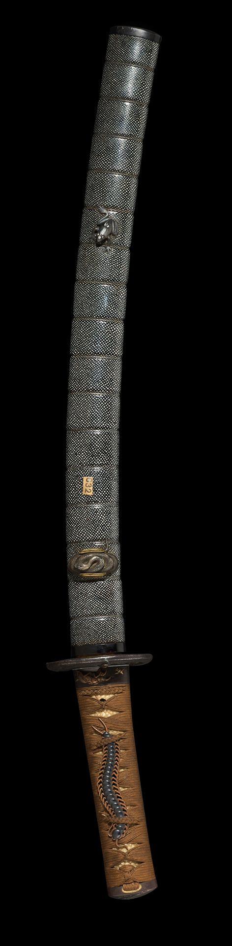 Null 
Koto wakizashi

Período MOMOYAMA (1573 - 1603)

Firmado (mei) : Mihara Mas&hellip;