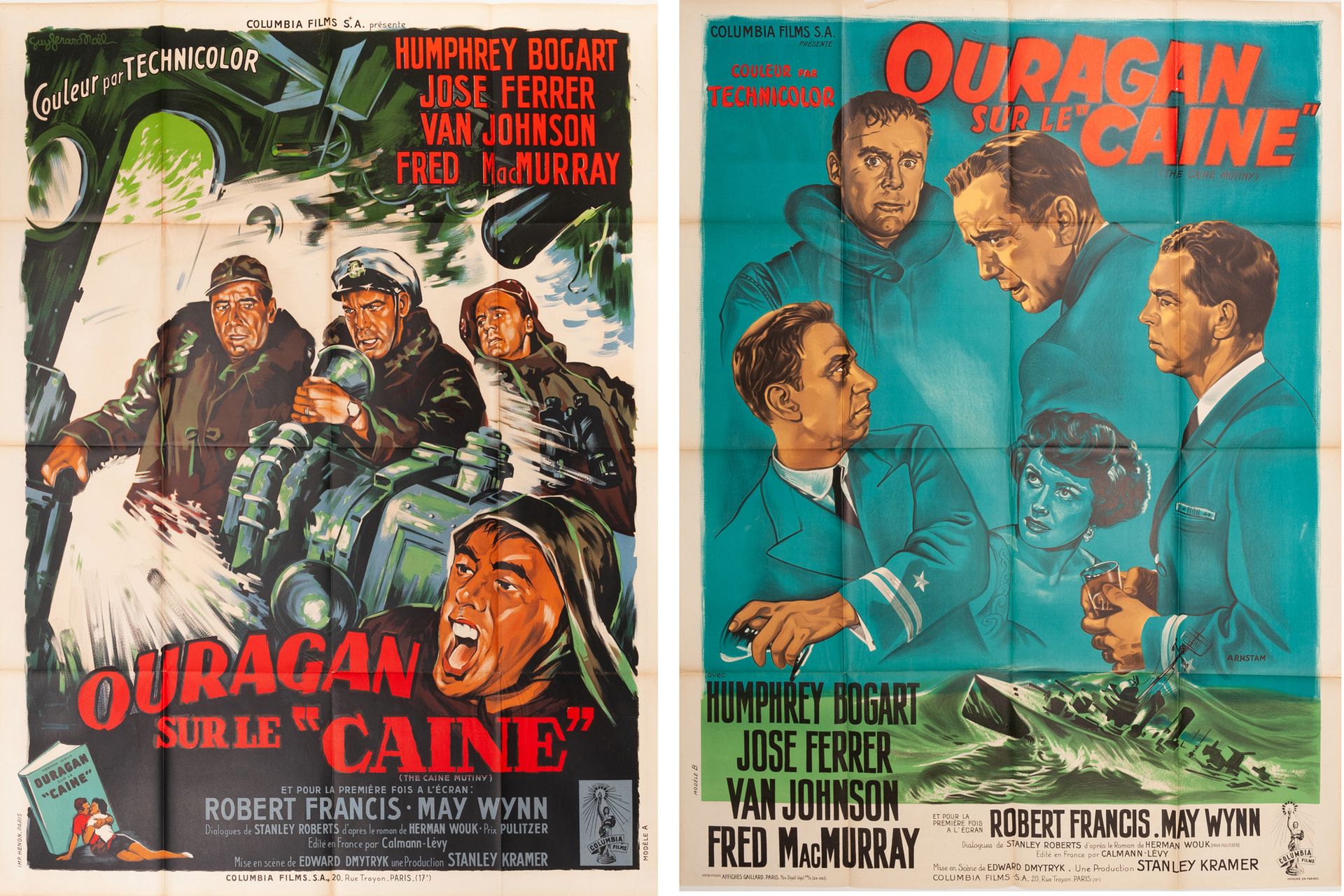 Null OURAGAN SUR LE CAINE /
THE CAINE MUTINY Edward Dmytryk. 1954.
120 x 160 cm &hellip;