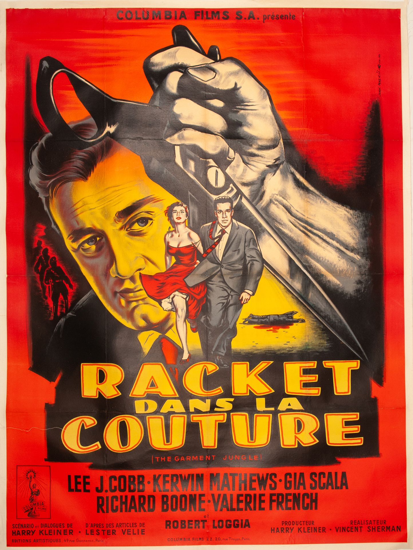 Null RACKET DANS LA COUTURE /
THE GARMENT JUNGLE Vincent Sherman. 1957.
120 x 16&hellip;