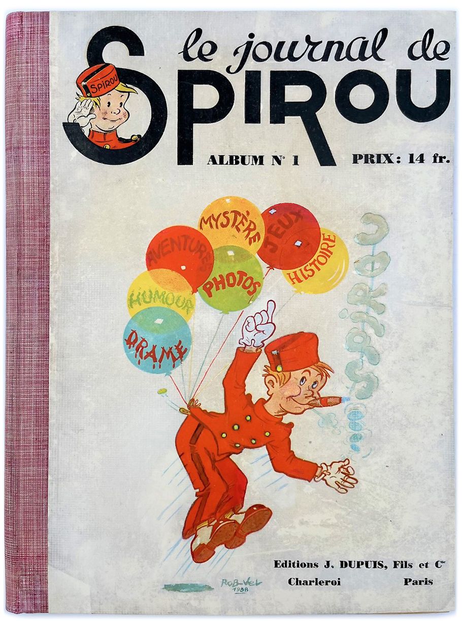 Null Spirou - Bound in the publisher's binding 1 : Album head of the series comp&hellip;