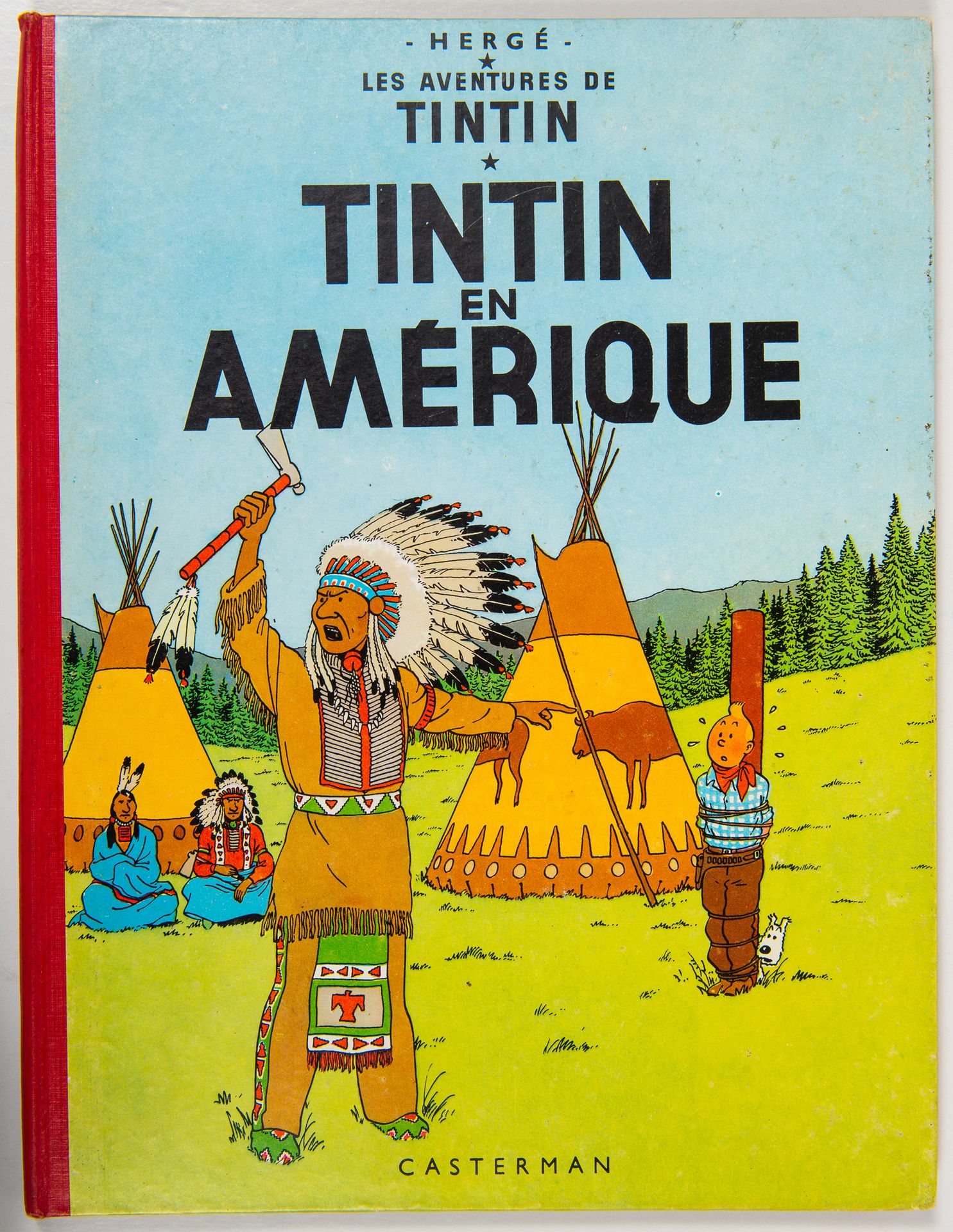 Null Tintin in America : Edition Casterman B21bis of 1957 close to new condition&hellip;
