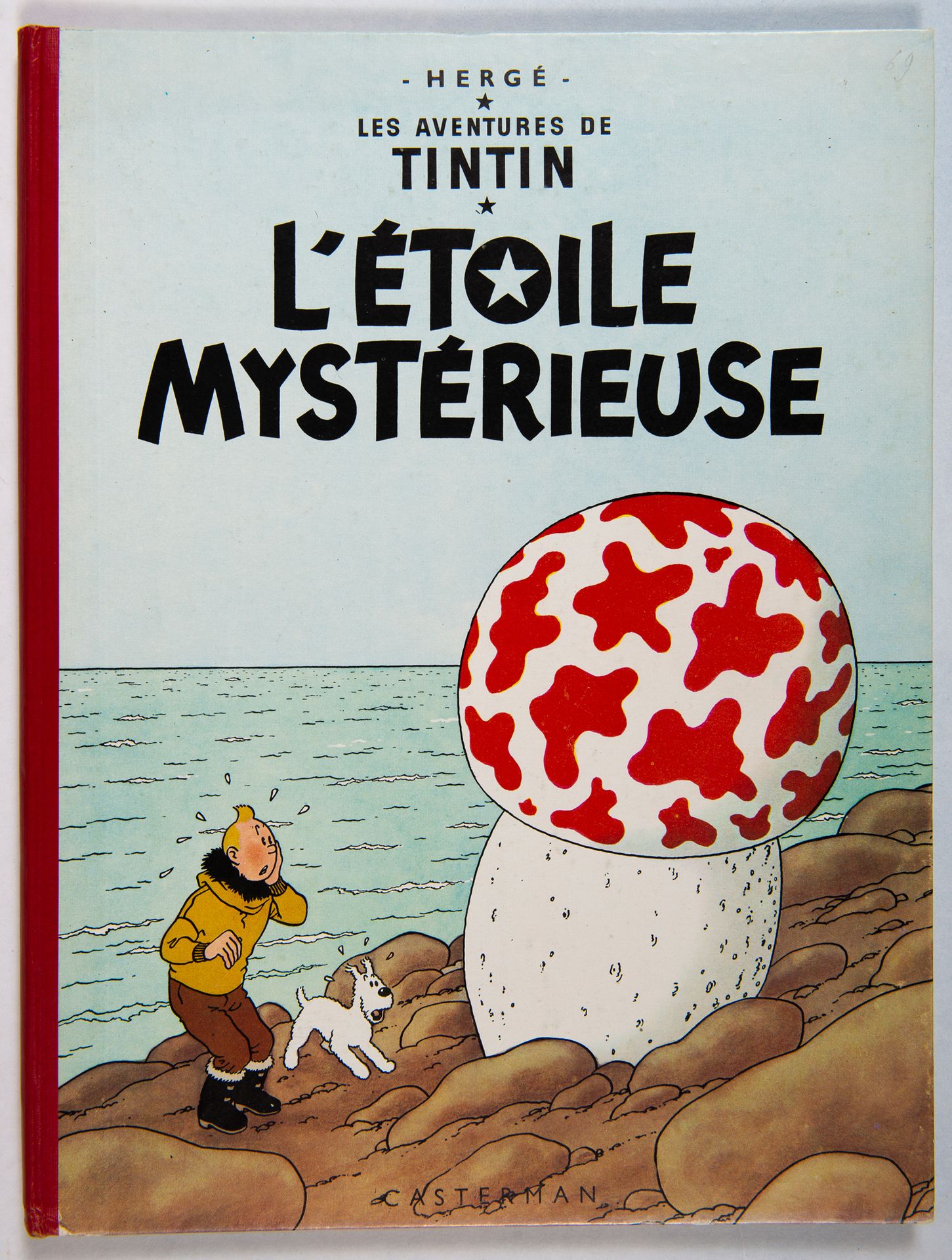 Null Tintin - L'étoile mystérieuse : Edition Casterman (B16, 1956). Proche de l'&hellip;