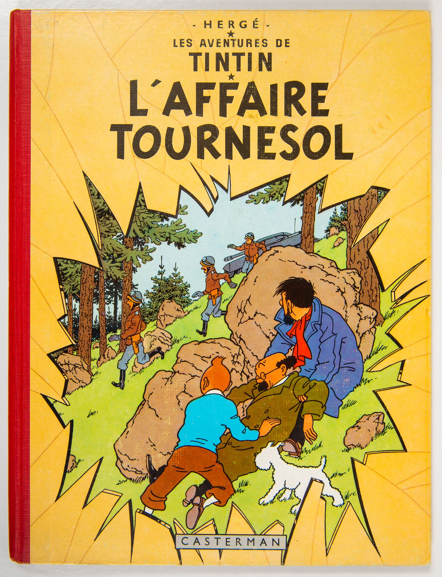 Null Tintin - L'Affaire Tournesol : Casterman B26 edition from 1958 close to new&hellip;