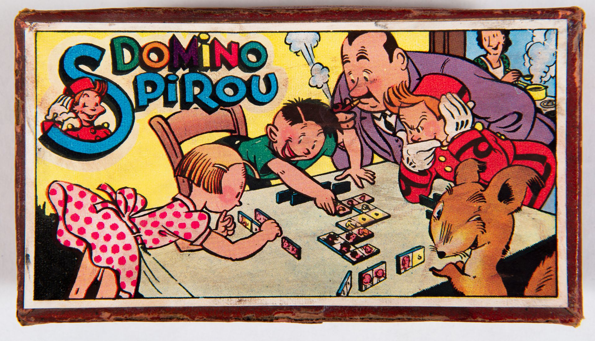 Null Spirou - Domino : 1940年代末出版的罕见游戏。状况良好。