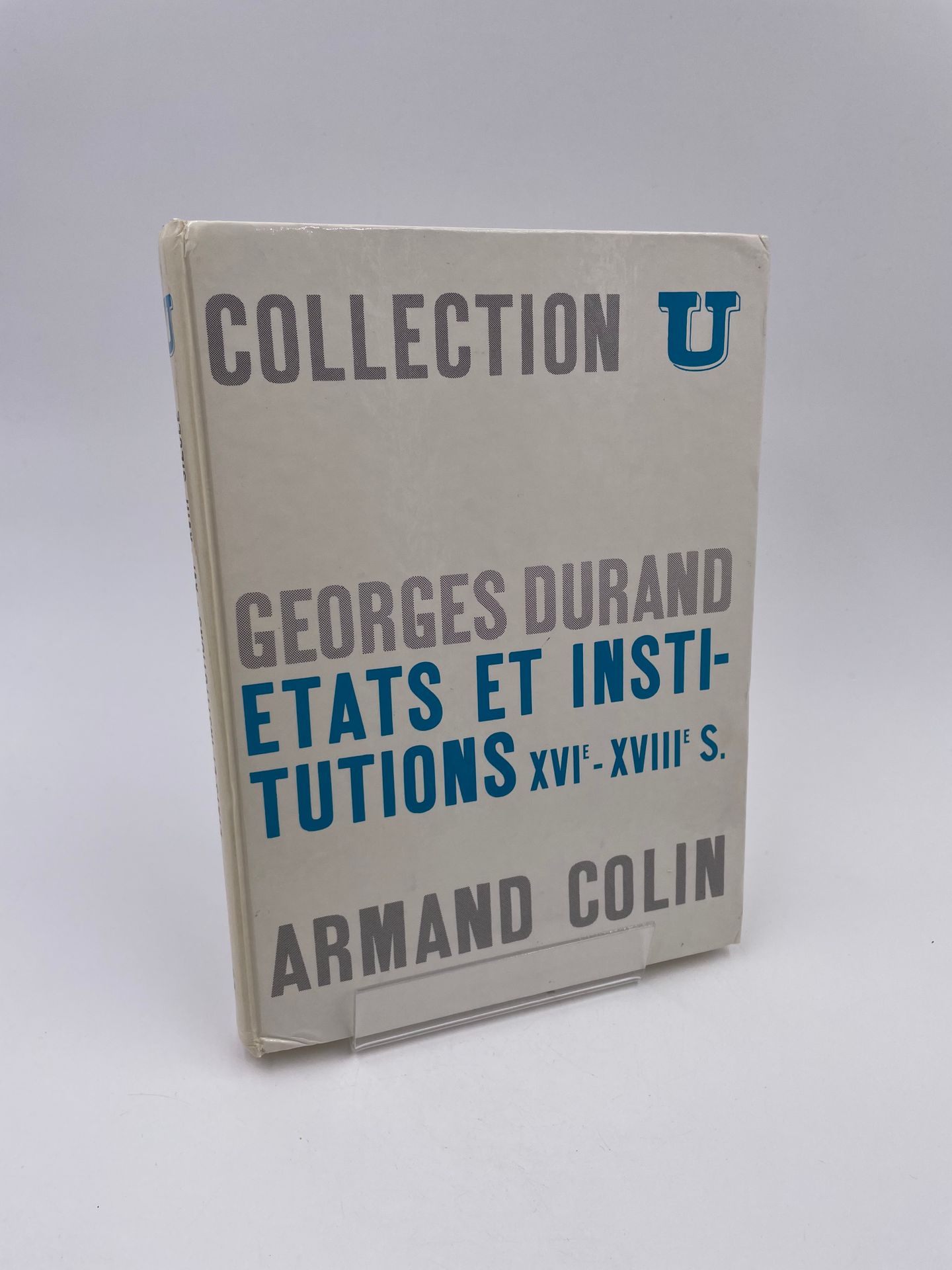 Null 1 Volume : "ÉTATS ET INSTITUTIONS XVIÈME-XVIIIÈME SIÈCLES", Georges Durand,&hellip;