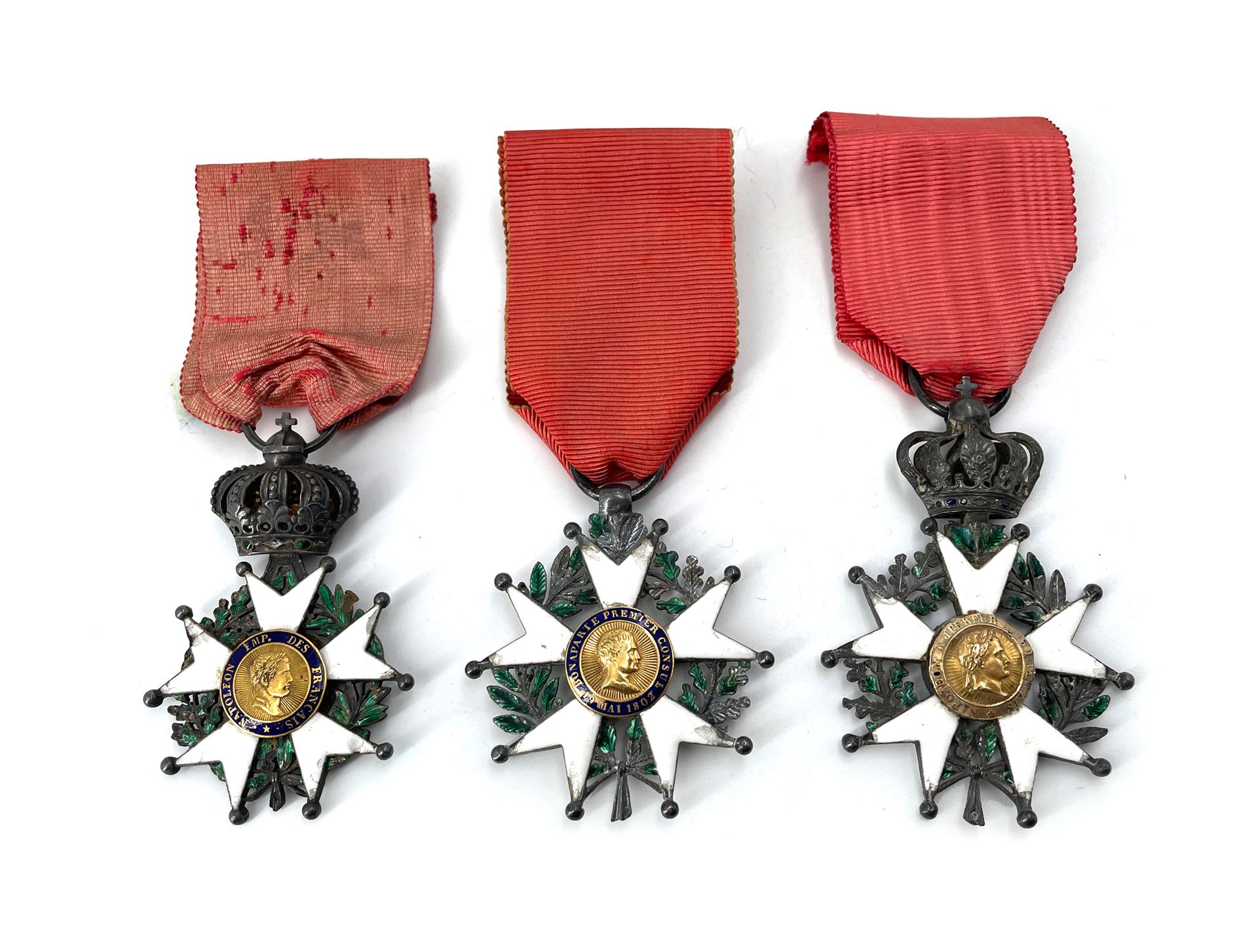 Null FRANCE ORDRE DE LA LEGION D'HONNEUR Three knight's stars :
- One from the I&hellip;