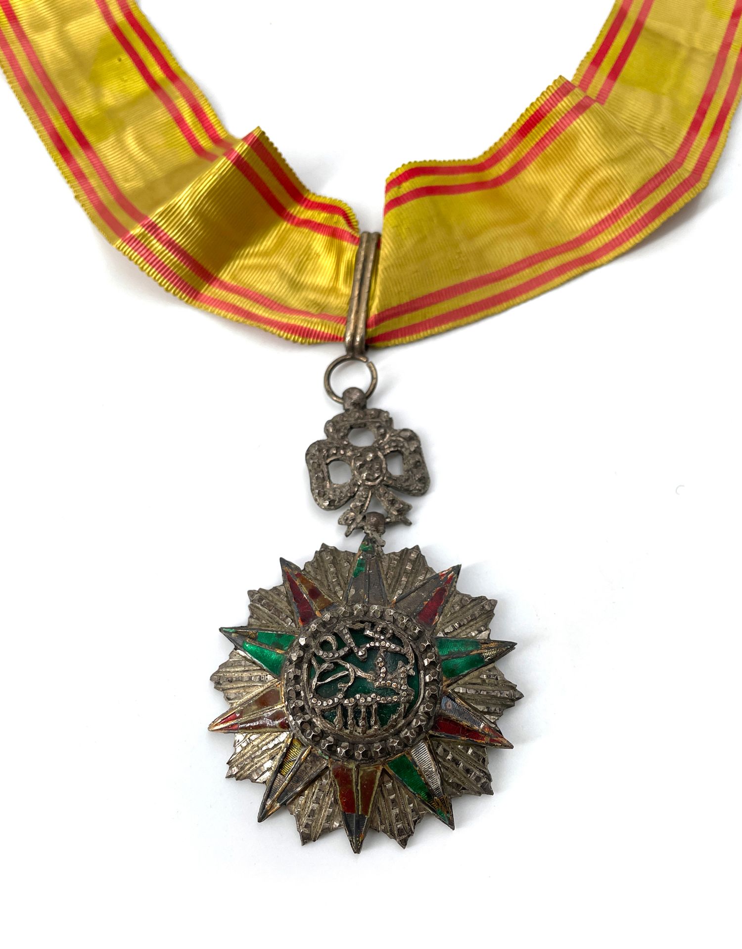 Null TUNISIA ORDER OF NICHAN IFTKHAR Commander's Cross with the monogram of Moha&hellip;