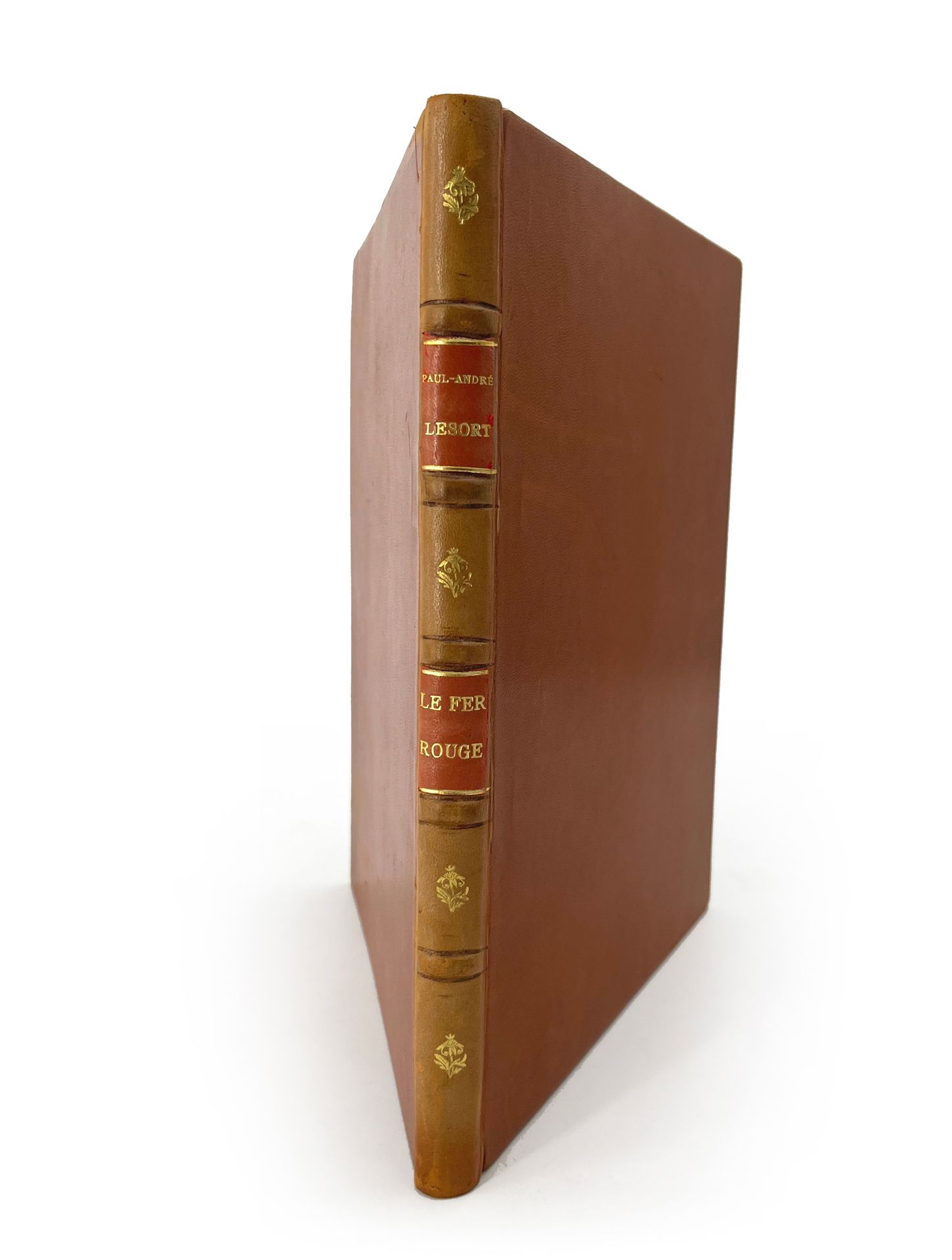 LESORT Paul-André Le fer rouge. Complete manuscript of this novel published in 1&hellip;