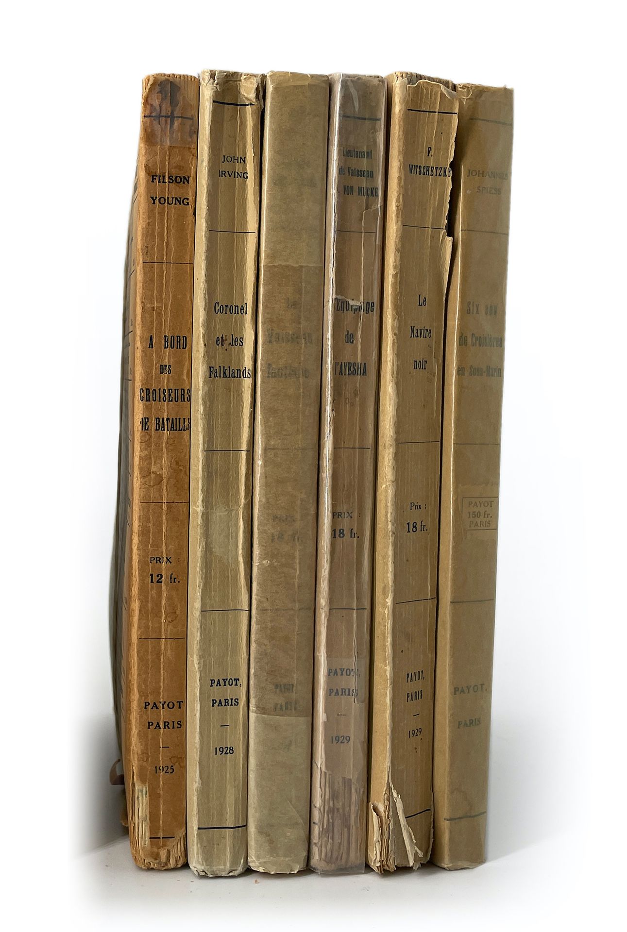 Null Suite di sei libri di studio di Jean Raspail in brossura:
- A bordo delle c&hellip;
