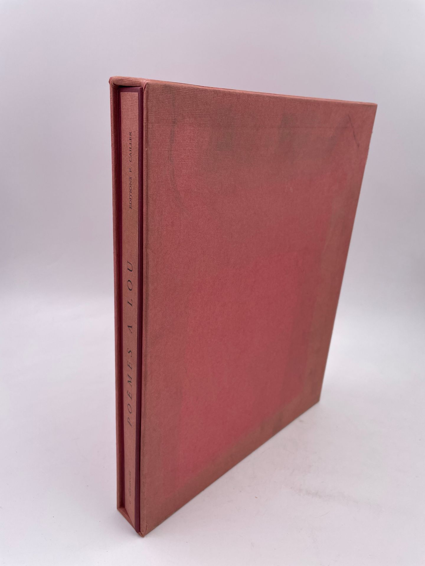Null 1 Volume : "Poèmes à Lou", Guillaume Apollinaire, Avec deux Textes d'André &hellip;
