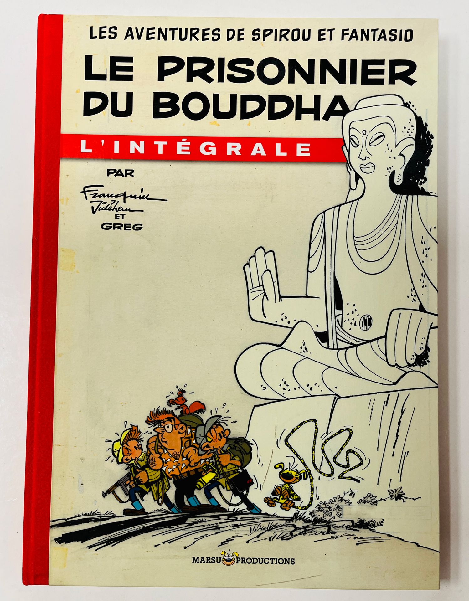 Null Spirou et Fantasio - Le prisonnier du Bouddha : Tirage limité numéroté EA 1&hellip;