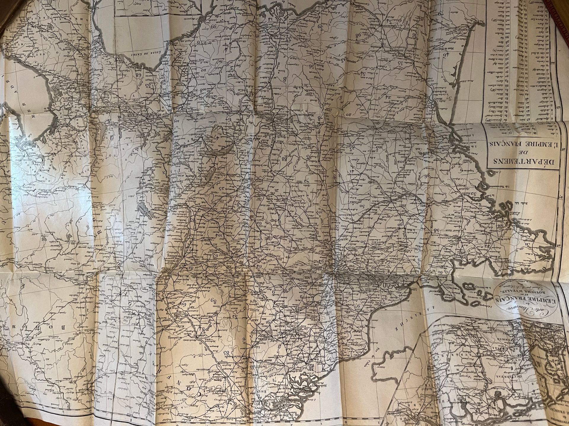 Null [CARD]
旅行地图M.Jules JOLY。法兰西帝国和意大利王国的折页线路图。