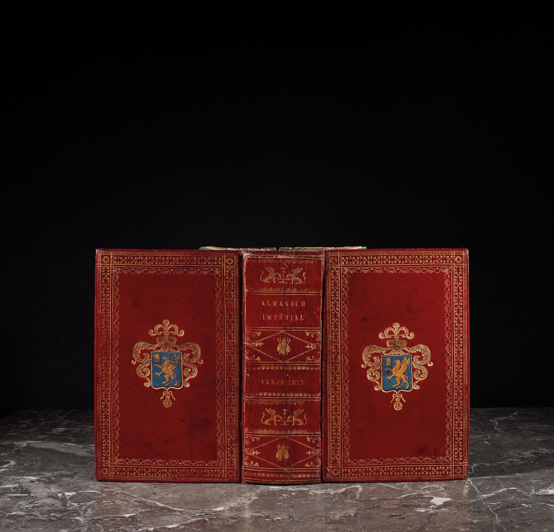 Null [ALMANACH]
Almanach impérial pour l'année 1813. Paris, chez Testu rue Haute&hellip;